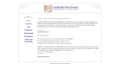 Desktop Screenshot of landlordsbestfriend.com