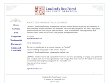 Tablet Screenshot of landlordsbestfriend.com